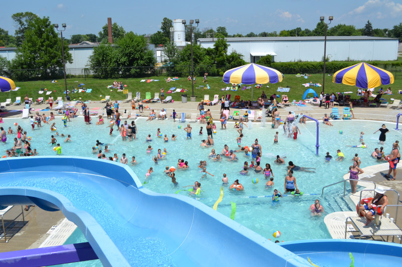 Shelbyville, Indiana water park.